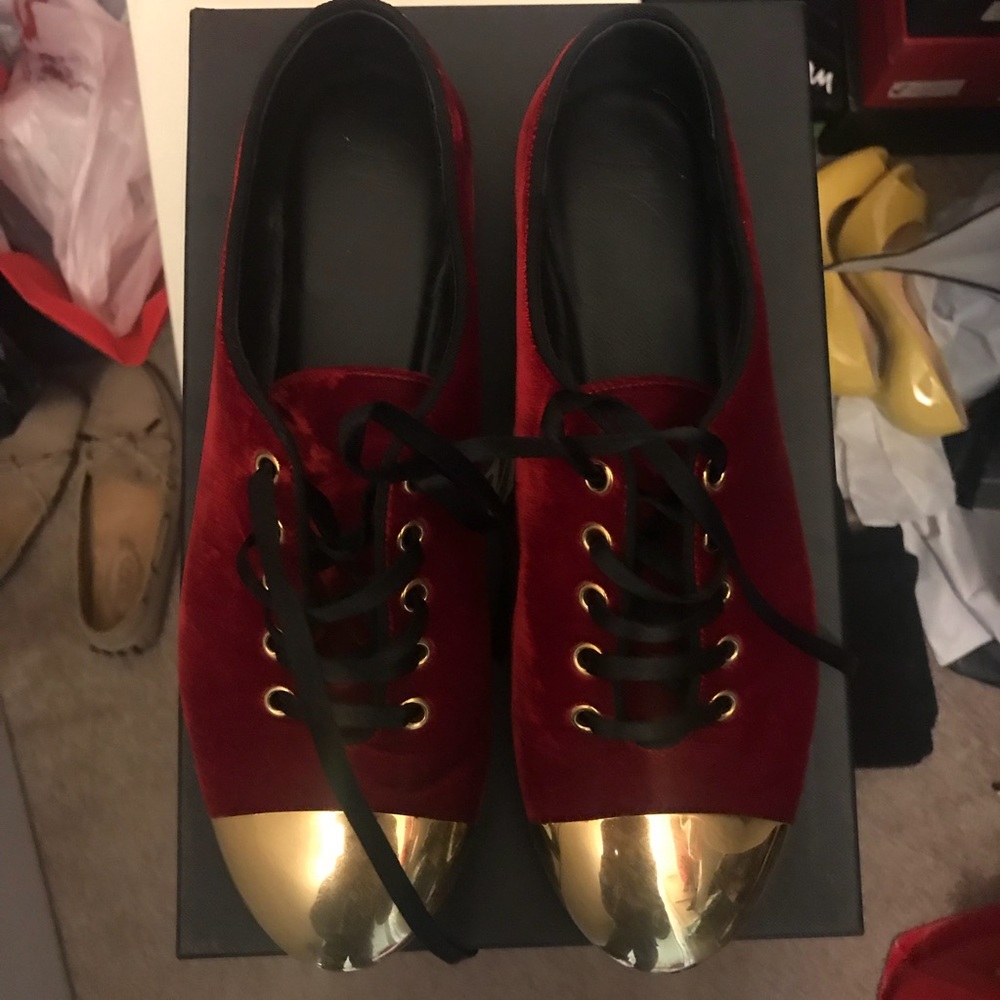 Authentic Giuseppe Zanotti Velvet Veronica Shoes